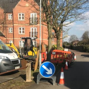 Mobile Concrete Crushing in Marchwiel